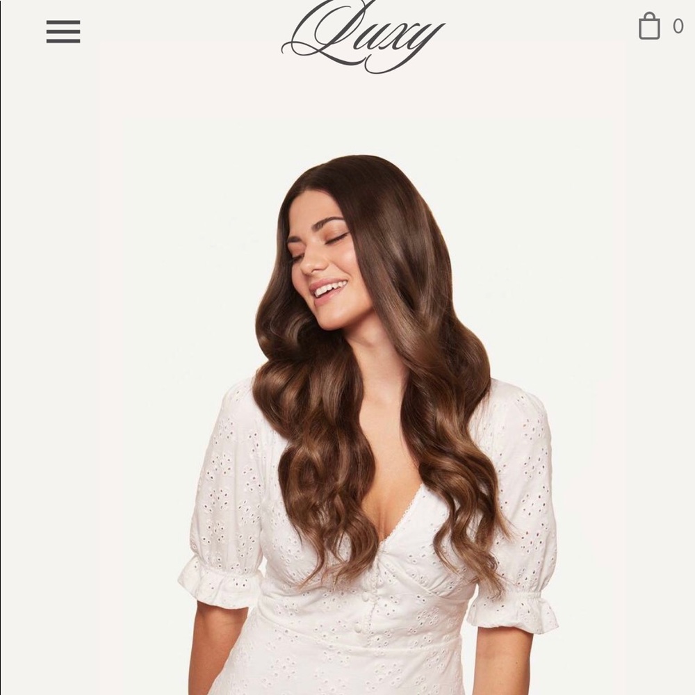 Luxy Seamless Chocolate Brown Balayage Extensions!